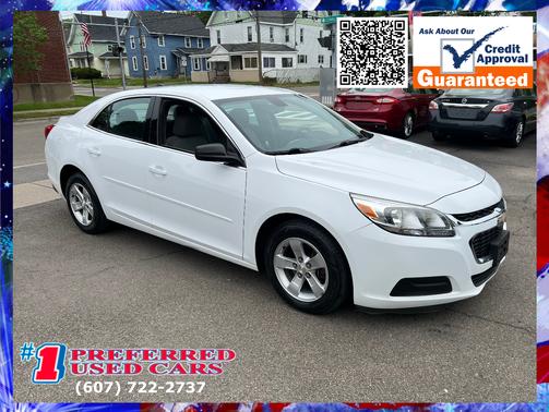 Summit White 2014 Chevrolet Malibu 1LS