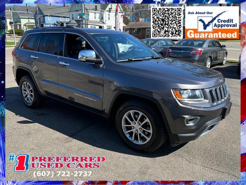 Granite Crystal Metallic 2015 Jeep Grand Cherokee Limited