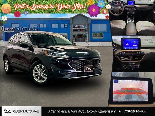 Agate Black Metallic 2022 Ford Escape SE