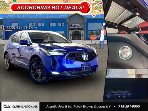 Apex Blue Pearl 2024 Acura RDX A-Spec