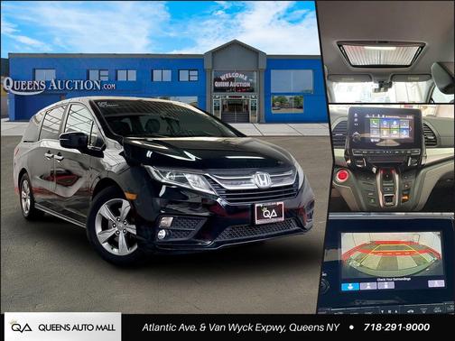 Crystal Black Pearl 2019 Honda Odyssey EX-L w/Navigation/RES