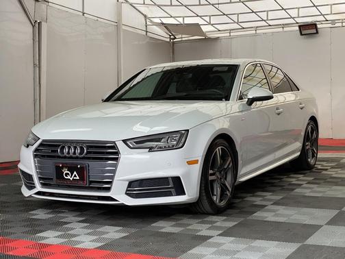 Glacier White Metallic 2018 Audi A4 2.0T Premium Plus