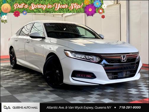 Platinum White Pearl 2020 Honda Accord Sport 1.5T