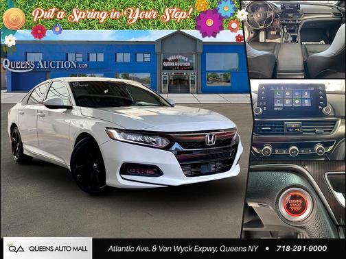 Platinum White Pearl 2020 Honda Accord Sport 1.5T
