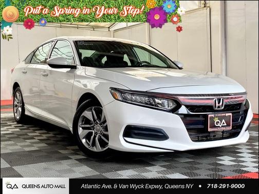 Platinum White Pearl 2018 Honda Accord LX