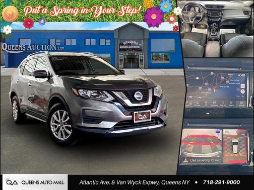 Gun Metallic 2018 Nissan Rogue SV