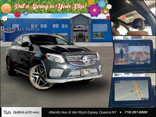 Black 2018 Mercedes-Benz AMG GLE 43 Coupe 4MATIC