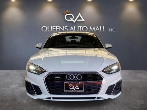 Glacier White Metallic 2021 Audi A5 45 S line Premium