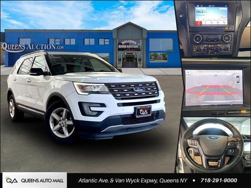 Oxford White 2017 Ford Explorer XLT