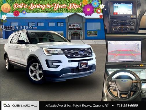 Oxford White 2017 Ford Explorer XLT