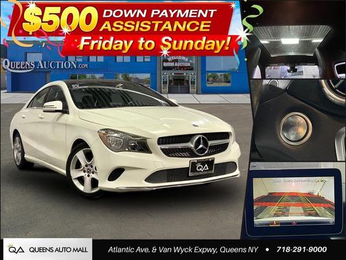 Polar White 2018 Mercedes-Benz CLA 250 4MATIC Sedan