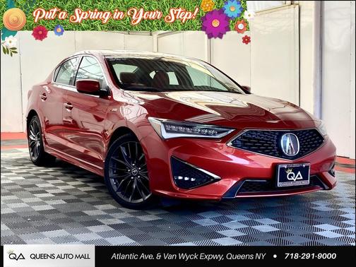 Performance Red Pearl 2022 Acura ILX Technology & A-Spec Packages