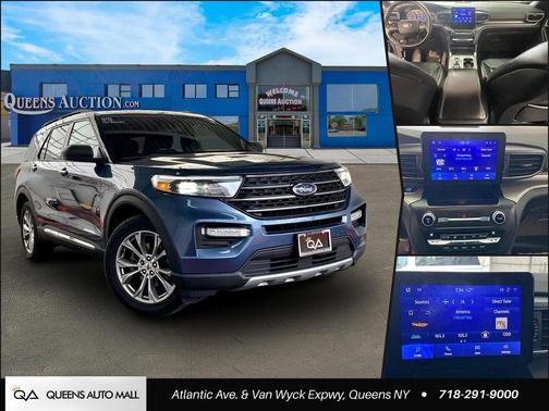 Blue Metallic 2020 Ford Explorer XLT
