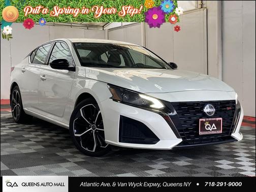 Pearl White Tricoat 2024 Nissan Altima SR FWD