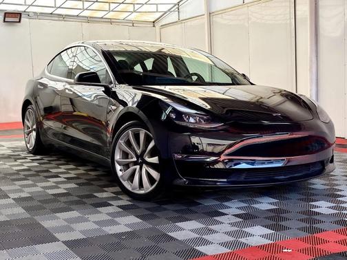 Solid Black 2019 Tesla Model 3 Long Range