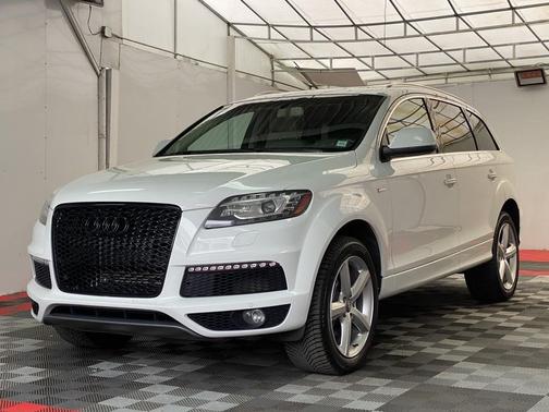 Carrara White 2015 Audi Q7 3.0T S line Prestige