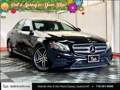 Black 2019 Mercedes-Benz E-Class 4MATIC