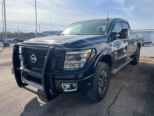 Magnetic Black 2017 Nissan Titan XD PRO-4X