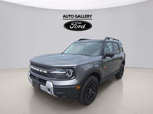 Carbonized Gray Metallic 2025 Ford Bronco Sport Badlands