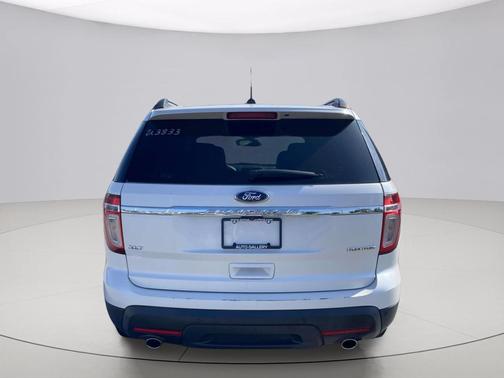White Platinum Clearcoat Metallic 2015 Ford Explorer XLT