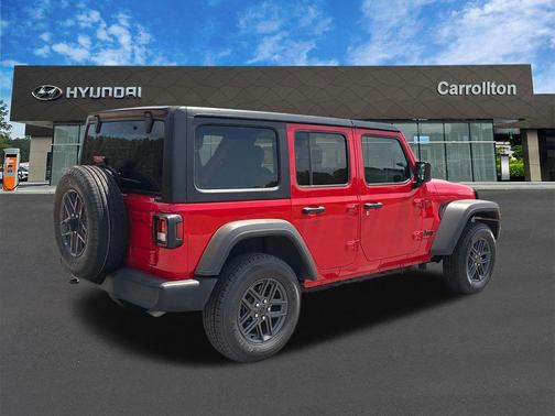 Firecracker Red Clearcoat 2025 Jeep Wrangler Sport S