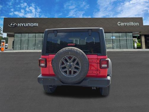 Firecracker Red Clearcoat 2025 Jeep Wrangler Sport S