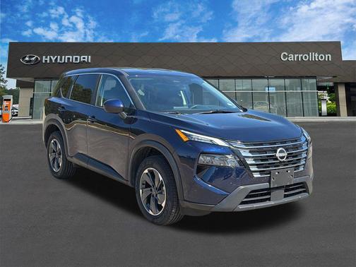 Deep Ocean Blue Pearl 2025 Nissan Rogue SV