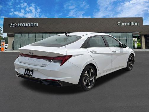 Serenity White Pearl 2023 Hyundai ELANTRA Limited