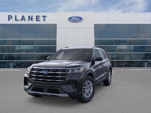 Agate Black Metallic 2026 Ford Explorer Active
