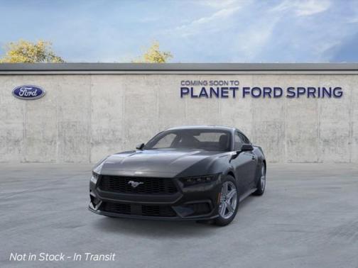 Shadow Black 2026 Ford Mustang EcoBoost