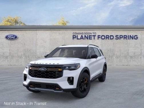 Space White Metallic 2026 Ford Explorer Tremor 4WD