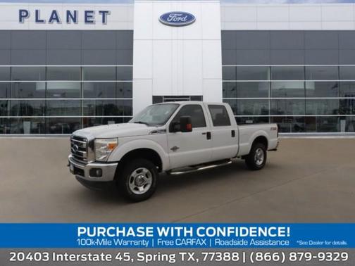 Oxford White 2015 Ford F-250 XLT