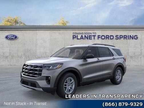 Carbonized Gray Metallic 2026 Ford Explorer Active