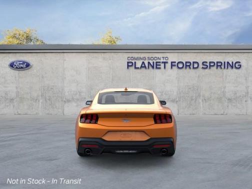 Orange Fury 2026 Ford Mustang EcoBoost