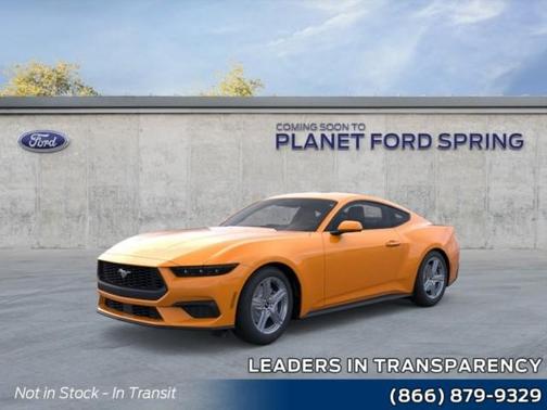 Orange Fury 2026 Ford Mustang EcoBoost
