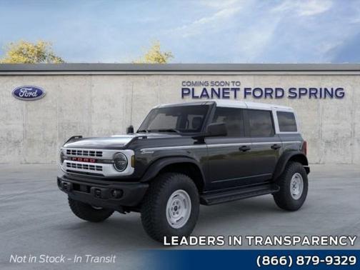 Shadow Black 2026 Ford Bronco Heritage Edition