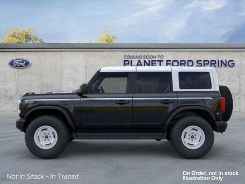 Shadow Black 2026 Ford Bronco Heritage Edition