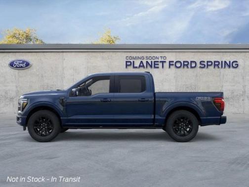 Antimatter Blue Metallic 2026 Ford F-150 Platinum