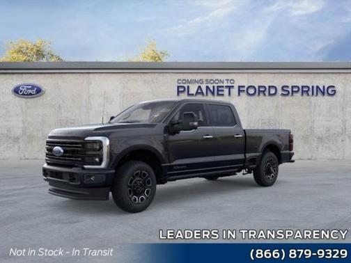 Agate Black Metallic 2026 Ford F-250 Platinum Truck