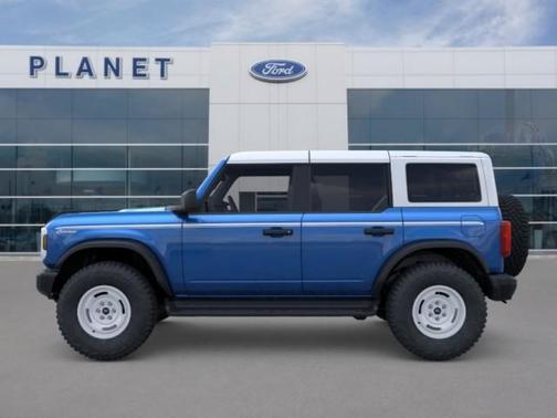 Velocity Blue Metallic 2026 Ford Bronco Heritage Edition