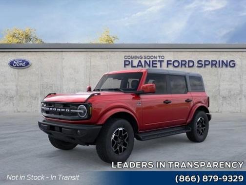 Ruby Red Metallic Tinted Clearcoat 2026 Ford Bronco Outer Banks