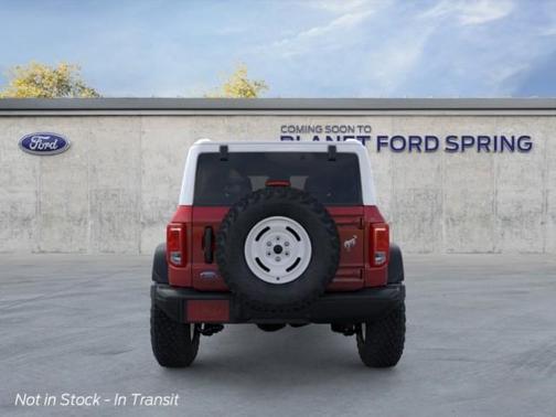 Ruby Red Metallic Tinted Clearcoat 2026 Ford Bronco Heritage Edition
