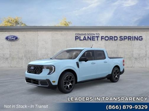 Light Blue 2026 Ford Maverick Lariat