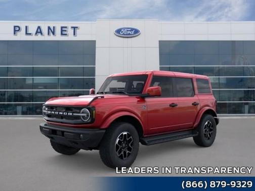 Ruby Red Metallic Tinted Clearcoat 2026 Ford Bronco Outer Banks