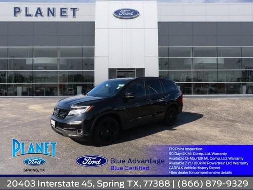 2022 Honda Pilot Black Edition