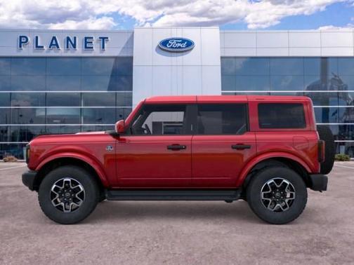 Ruby Red Metallic Tinted Clearcoat 2026 Ford Bronco Outer Banks
