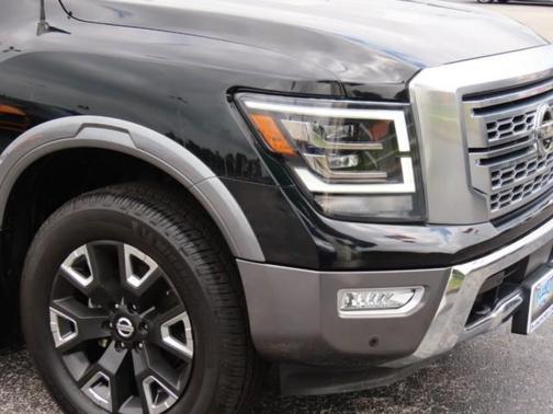 Black 2021 Nissan Titan Platinum Reserve