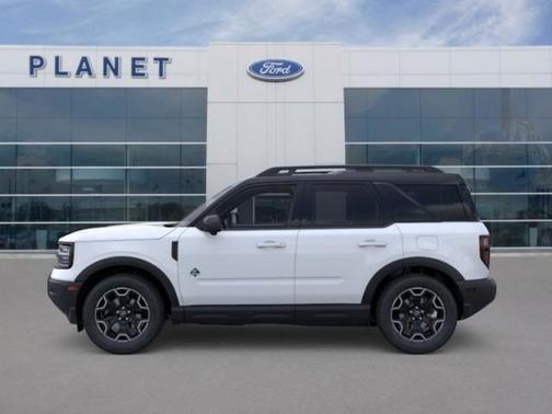 Oxford White 2025 Ford Bronco Sport Outer Banks