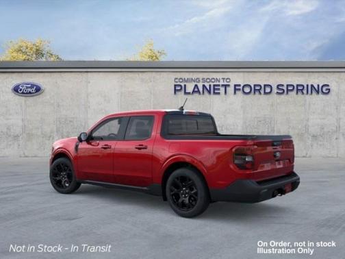Ruby Red Metallic Tinted Clearcoat 2026 Ford Maverick Lariat