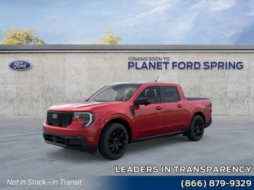 Ruby Red Metallic Tinted Clearcoat 2026 Ford Maverick Lariat